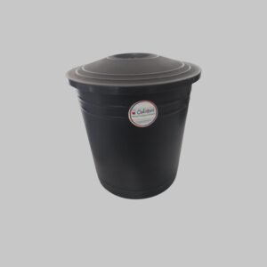 Cesto de basura con tapa de 12 lts