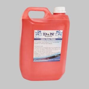 Cera para Pisos Negra y Roja