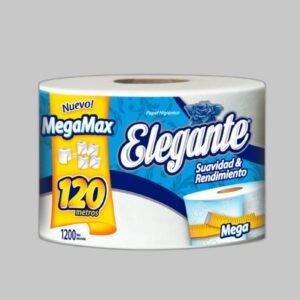 Higiénico 12x120 mts  - Marca Elegante