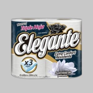 Higiénico Triple Hoja Premium 4x30 mts - Marca Elegante