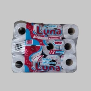 Rollo de Cocina Marca Luna - 100 Paños Premium