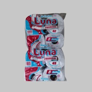 Rollo de Cocina Marca Luna Premium de 200 paños