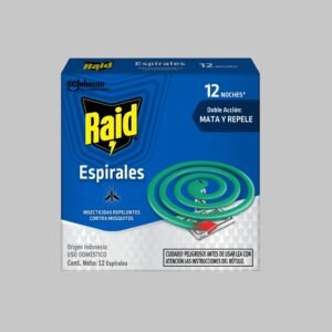 Espirales Raid x12 Unidades